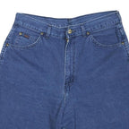 CHIC Womens Denim Blue Shorts M W34 Casual Cotton Blend Classic Fit