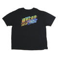 Mens Black Brady II Bacon Graphic T-Shirt 2XL Short Sleeve Crew Neck Racing