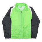 ERIMA Mens Green & Black Lightweight Zip Jacket M Polyester Sports Training