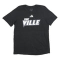 ADIDAS Mens Black The Ville Graphic T-Shirt M Short Sleeve Crew Neck