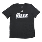 ADIDAS Mens Black The Ville Graphic T-Shirt M Short Sleeve Crew Neck