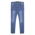 GUESS Mens Slim Blue Denim Medium Zip Jeans W36 L31 Stylish Comfortable