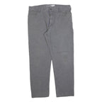 CARHARTT Mens Cotton Blend Grey Relaxed Fit Straight Trousers W40 L34 Workwear