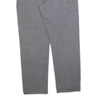 CARHARTT Mens Cotton Blend Grey Relaxed Fit Straight Trousers W40 L34 Workwear