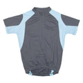 Cycling Mens Jersey Grey 1/2 Zip L