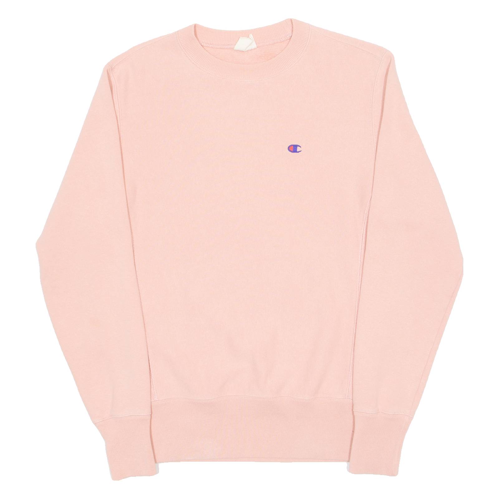 CHAMPION REVERSE WEAVE Mens Sweatshirt Pink Crew Neck S