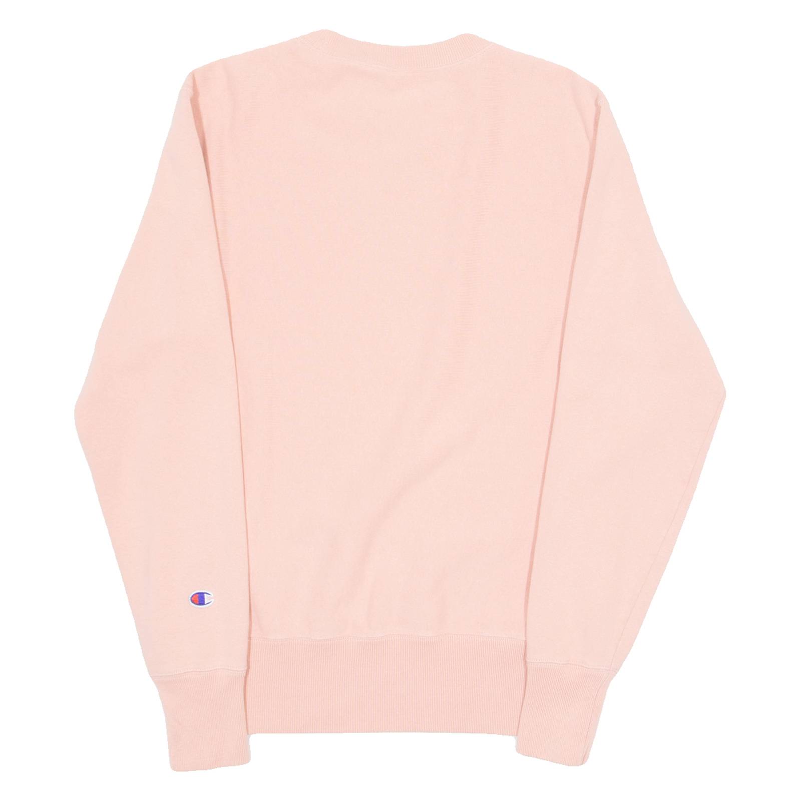 CHAMPION REVERSE WEAVE Mens Sweatshirt Pink Crew Neck S
