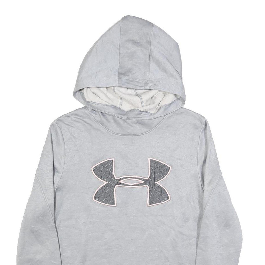 UNDER ARMOUR Mens Grey Hoodie S Performance Sweatshirt Casual Sportswear
