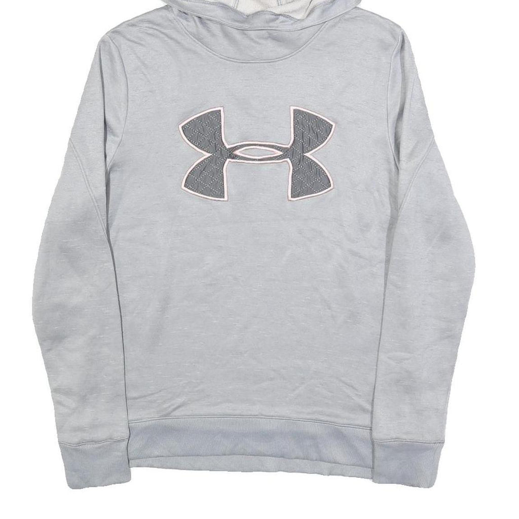 UNDER ARMOUR Mens Grey Hoodie S Performance Sweatshirt Casual Sportswear