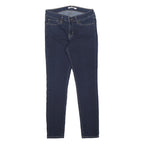 LEVI'S 711 Womens Jeans Blue Slim Skinny Denim W28 L30 Stretch Cotton Blend