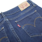 LEVI'S 711 Womens Jeans Blue Slim Skinny Denim W28 L30 Stretch Cotton Blend