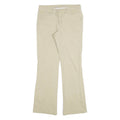 DICKIES Womens Trousers Beige Slim Bootcut W30 L29