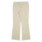 DICKIES Womens Trousers Beige Slim Bootcut W30 L29
