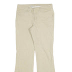 DICKIES Womens Trousers Beige Slim Bootcut W30 L29