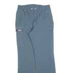 MAMMUT Womens Polyester Blend Blue Slim Tapered Trousers W28 L30 Outdoor