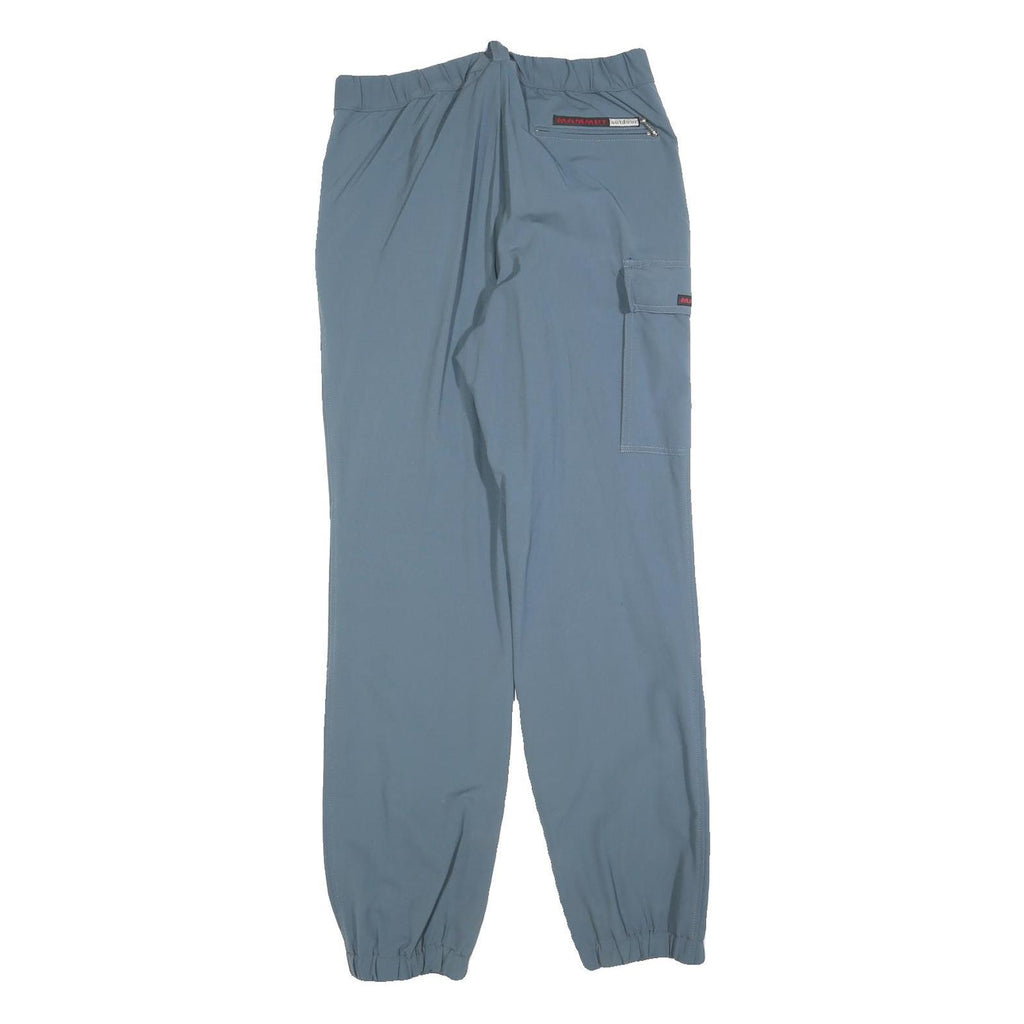 MAMMUT Womens Polyester Blend Blue Slim Tapered Trousers W28 L30 Outdoor