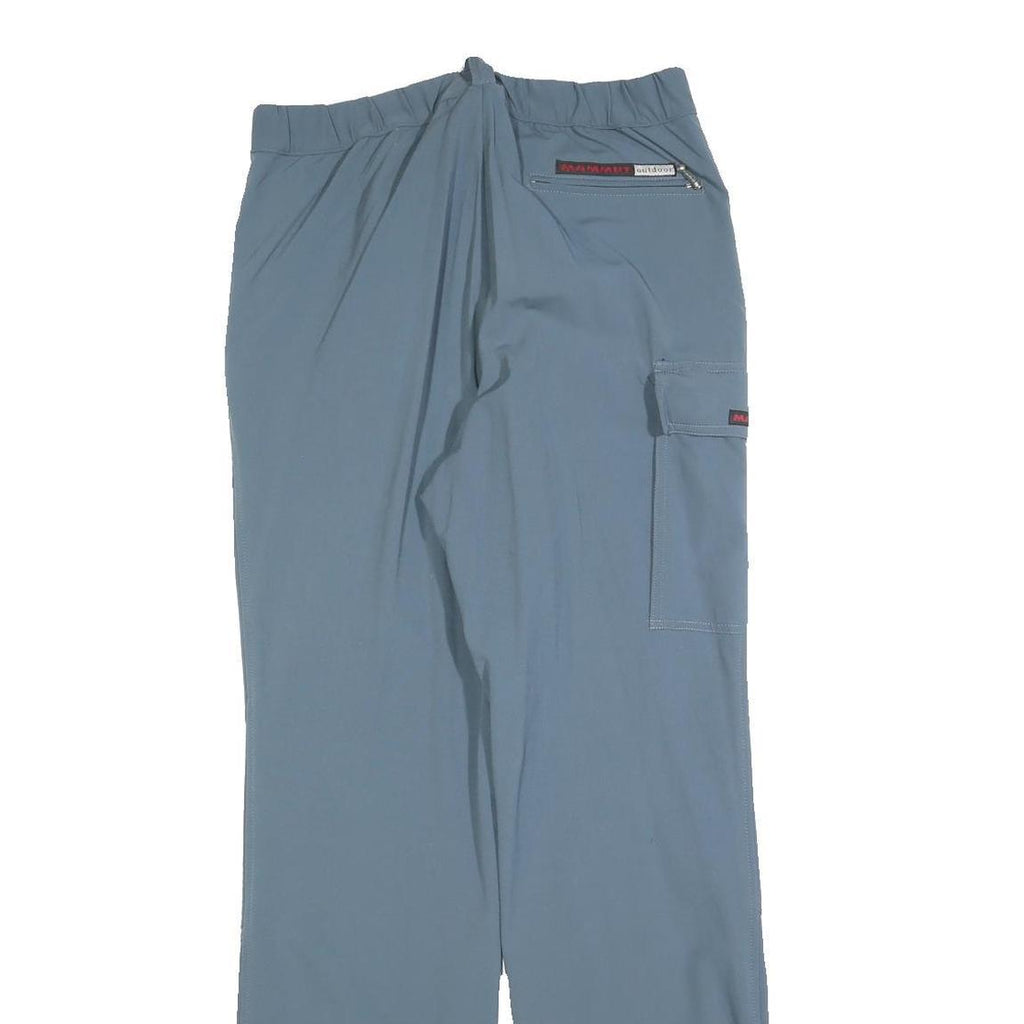MAMMUT Womens Polyester Blend Blue Slim Tapered Trousers W28 L30 Outdoor