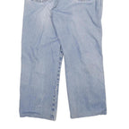 DICKIES Mens Regular Fit Light Blue Denim Jeans Cotton Blend Zip W34 L26 Casual