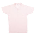 DEAN'S Mens Pink Polo Shirt Short Sleeve Plain S Cotton Blend Casual Summer