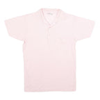 DEAN'S Mens Pink Polo Shirt Short Sleeve Plain S Cotton Blend Casual Summer