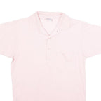 DEAN'S Mens Pink Polo Shirt Short Sleeve Plain S Cotton Blend Casual Summer