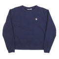 FILA Womens Navy Blue Sweatshirt Crew Neck XL Cotton Blend Pullover Casual