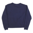 FILA Womens Navy Blue Sweatshirt Crew Neck XL Cotton Blend Pullover Casual