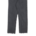 LEVI'S 501 Mens Jeans Black Regular Straight Denim Raw W26 L24 Button Closure