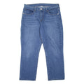 LEVI'S Womens Jeans Blue Relaxed Straight Stone Wash W31 L25