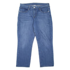 LEVI'S Womens Jeans Blue Relaxed Straight Stone Wash W31 L25