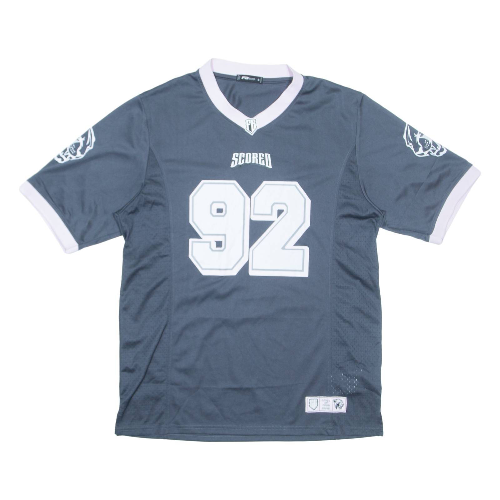 FB SISTER Womens Jersey Grey V-Neck S