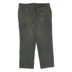 TRUSSARDI Mens Jeans Green Regular Straight Denim Medium W40 L27 Classic Fit
