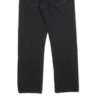 LEVI'S 501 Mens Jeans Black Regular Straight Denim Medium W33 L28 Classic Button