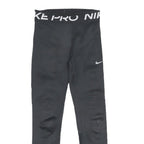 NIKE Womens Leggings Black Slim Tapered XXS W20 L22 Nike Pro Elastic Waistband