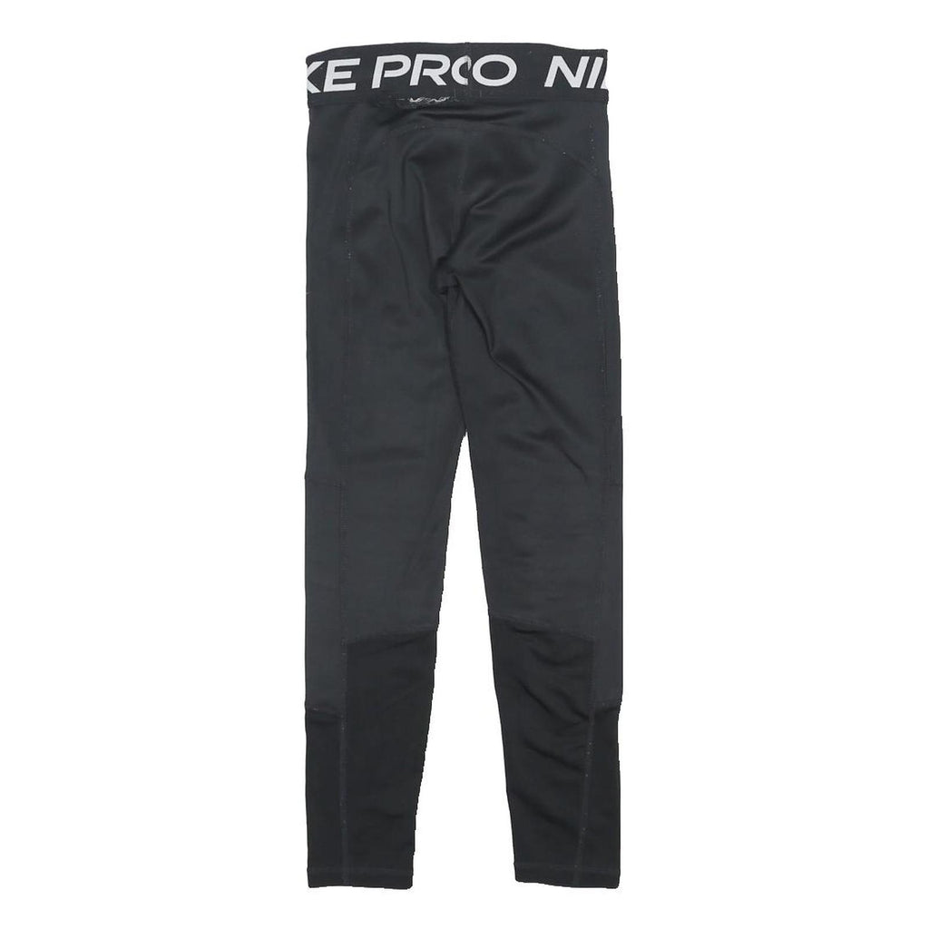 NIKE Womens Leggings Black Slim Tapered XXS W20 L22 Nike Pro Elastic Waistband