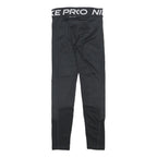 NIKE Womens Leggings Black Slim Tapered XXS W20 L22 Nike Pro Elastic Waistband