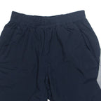 NIKE Dri Fit Mesh Lined Mens Swimming Shorts Blue Relaxed S W26