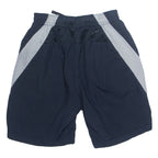 NIKE Dri Fit Mesh Lined Mens Swimming Shorts Blue Relaxed S W26