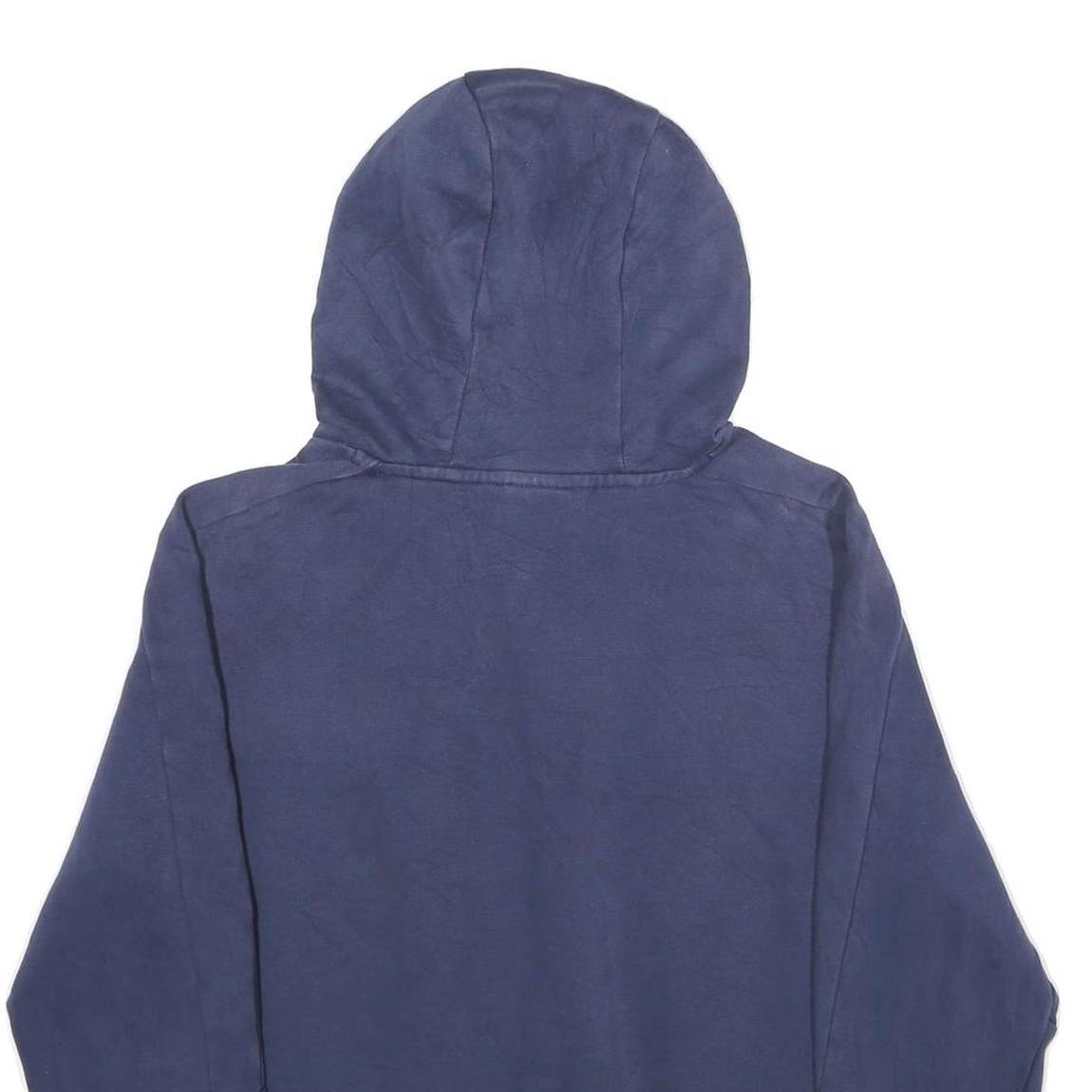 PUMA Mens Blue Pullover Hoodie S Cotton Sportswear Casual Gym