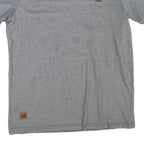 KANGOL Mens Grey S Short Sleeve Crew Neck Cotton Blend Graphic T-Shirt