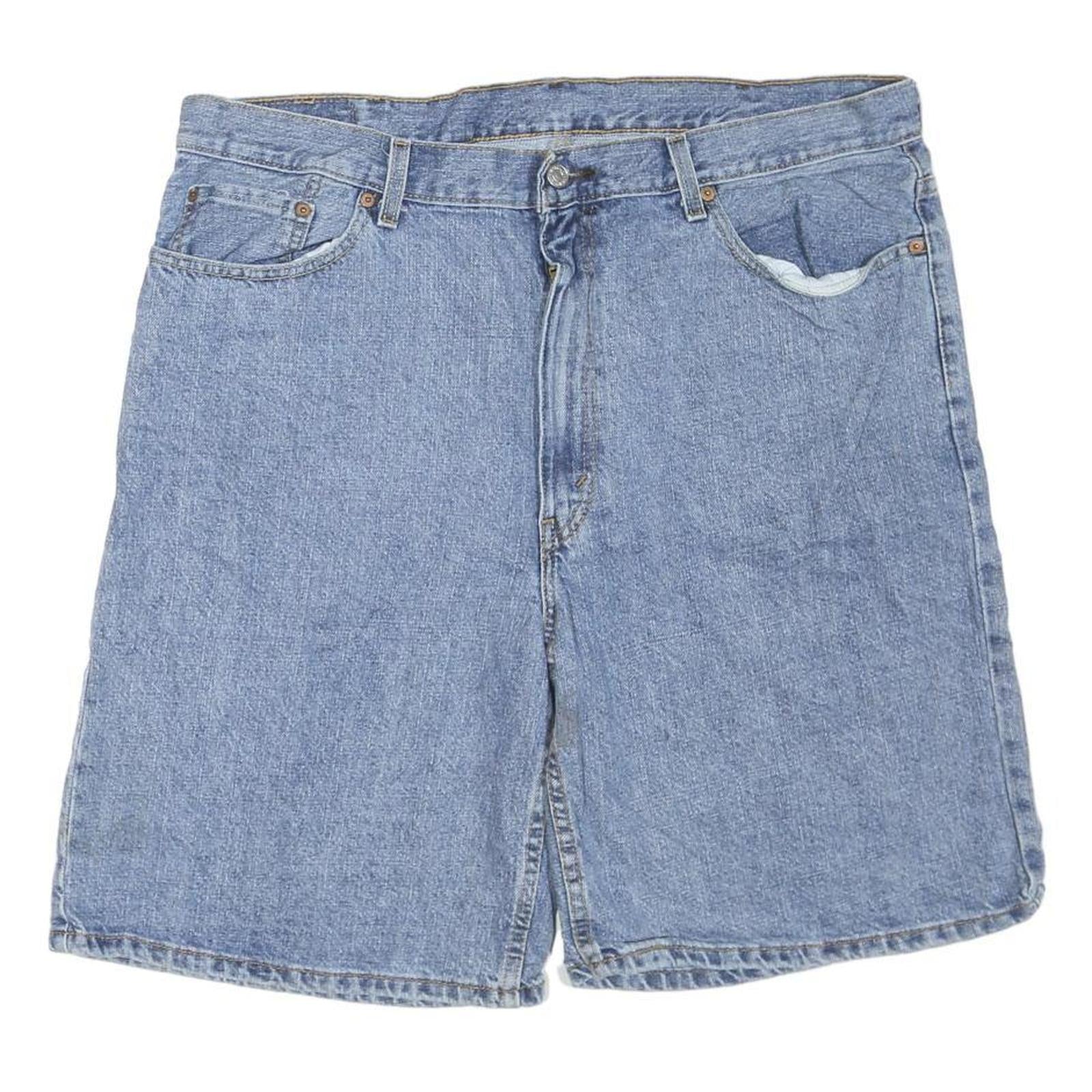 LEVI'S Mens Denim Blue Casual Shorts XL W40 Classic Cotton Blend Comfortable
