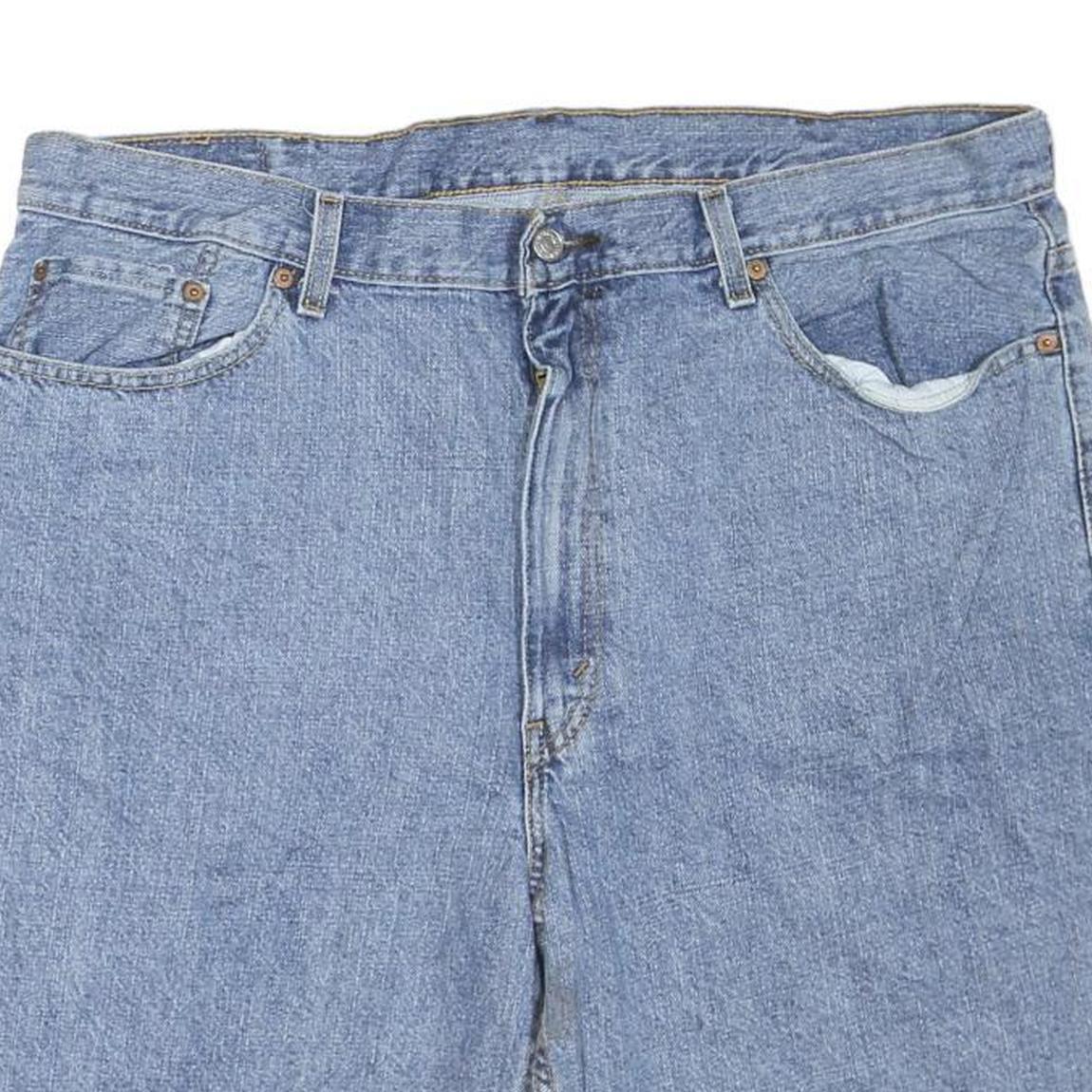 LEVI'S Mens Denim Blue Casual Shorts XL W40 Classic Cotton Blend Comfortable