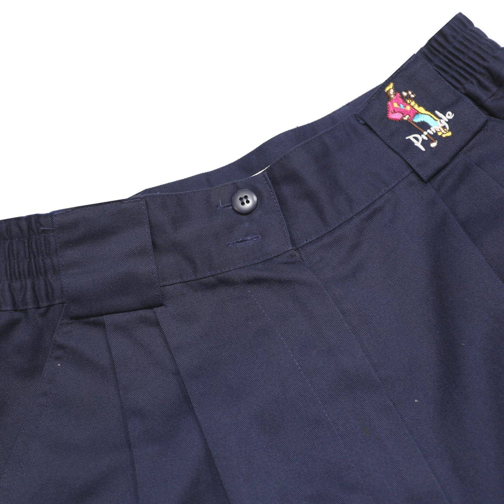 PRINGLE Womens Shorts Navy Casual Woven S W26 Classic Comfort