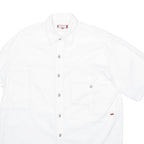 SHIRT.COM Mens Plain Shirt White XL