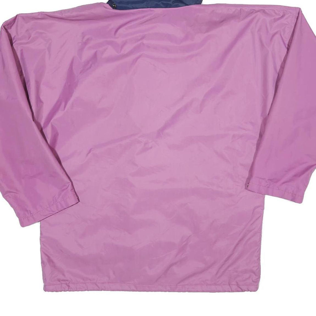 HELLY HANSEN Womens Purple & Navy Hooded Zip Jacket M Polyester Blend Outdoor