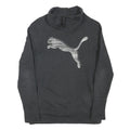 PUMA Mens Grey Pullover S Funnel Neck Cotton Blend Sweatshirt