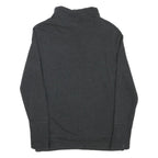 PUMA Mens Grey Pullover S Funnel Neck Cotton Blend Sweatshirt