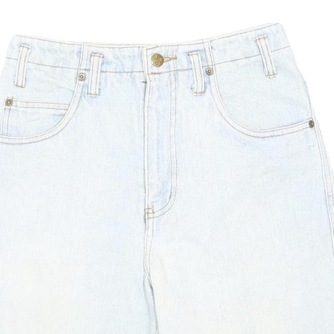 CLOU Womens Shorts Blue Casual S W28 Denim Cotton Lightweight