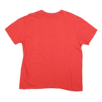 MAJESTIC Mens Red Washington Graphic T-Shirt XL Short Sleeve Crew Neck Cotton