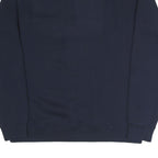 RUSSELL ATHLETIC Mens Navy Blue Cotton Blend Crew Neck XL Sweatshirt Logo Print